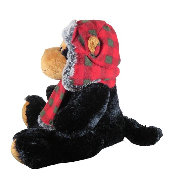 Dan Dee Plush Monkey Winter Outfit Scarf and Hot 16in Stuffed Animal - Picture 3 of 16